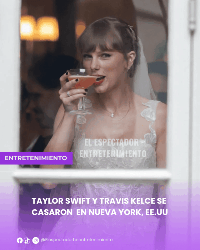 Taylor Swift y Travis Kelce se casaron en Nueva York, EE. UU