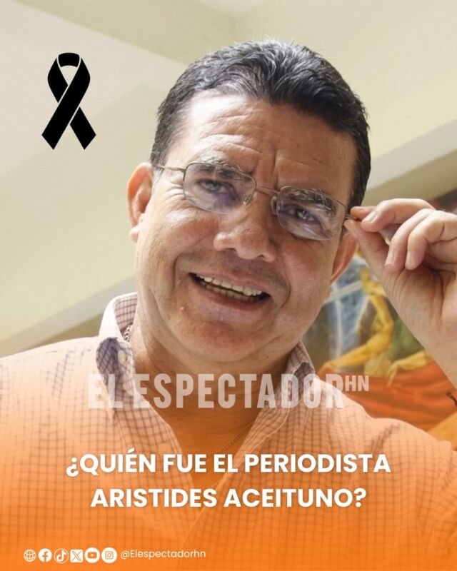¿Quién fue el periodista Aristides Aceituno?