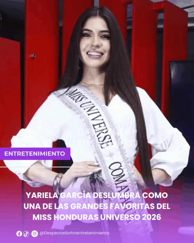 Yariela García deslumbra como una de las grandes favoritas del Miss Honduras Universo 2026