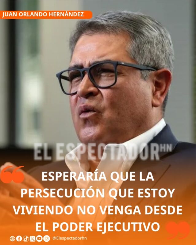 Juan Orlando Hernández pide procesos con independencia institucional.