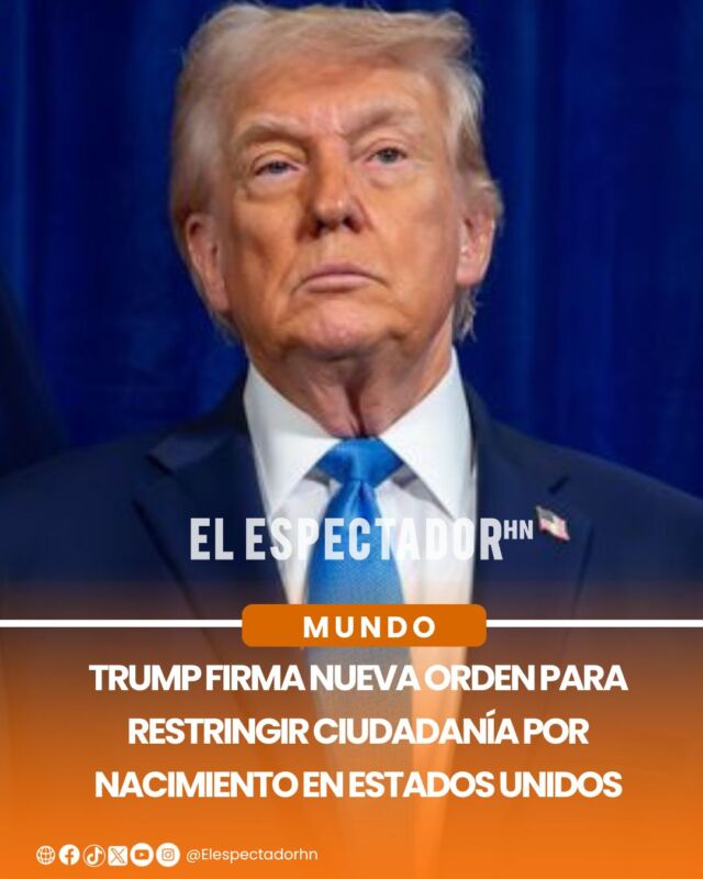 Trump impulsa cambios en ciudadanía por nacimiento en Estados Unidos.