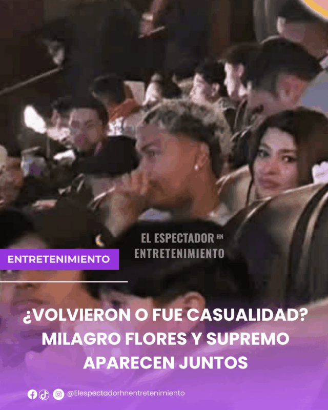 ¿Volvieron o fue casualidad? Milagro Flores y Supremo aparecen juntos