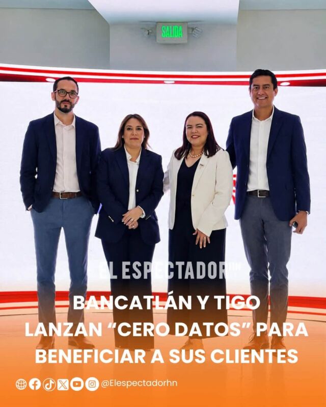 Bancatlán y Tigo lanzan “cero datos” para beneficiar a sus clientes