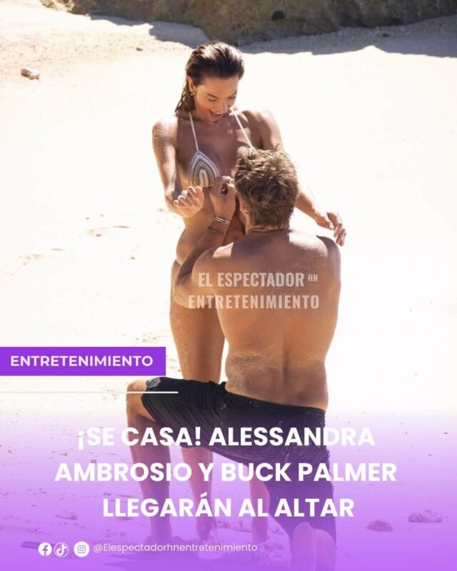 ¡Se casa! Alessandra Ambrosio y Buck Palmer llegarán al altar