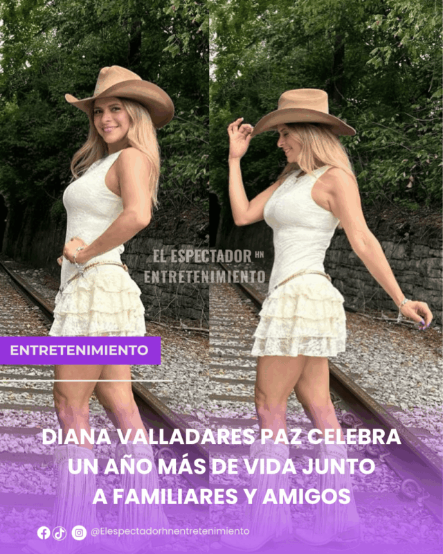 Diana Valladares Paz celebra un año más de vida junto a familiares y amigos