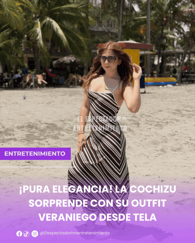 ¡Pura elegancia! La Cochizu sorprende con su outfit desde Tela