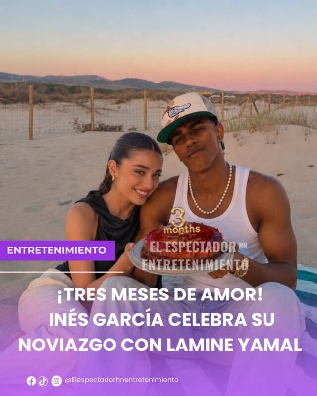  Inés García celebra su noviazgo con Lamine Yamal