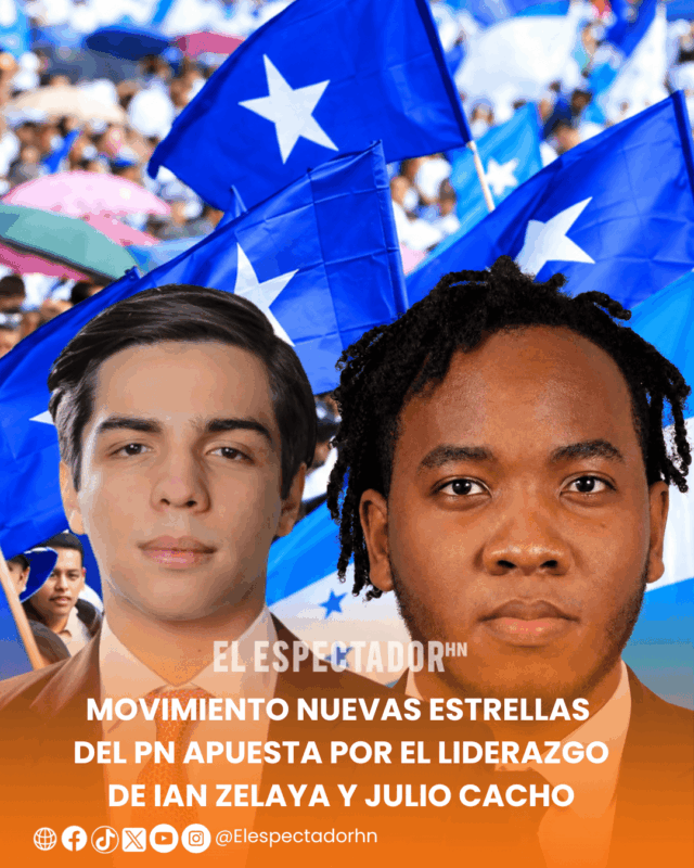 Movimiento Nuevas Estrellas del PN apuesta por el liderazgo de Ian Zelaya y Julio Cacho