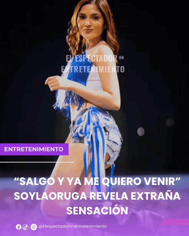 “Salgo y ya me quiero venir”  Soylaoruga revela extraña sensación