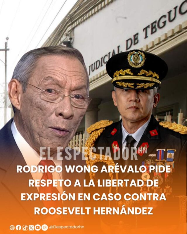 Rodrigo Wong Arévalo pide respeto a la libertad de expresión en caso contra Roosevelt Hernández