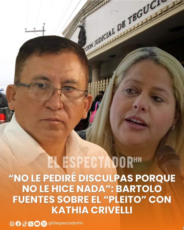 “No le pediré disculpas porque no le hice nada”: Bartolo Fuentes sobre el “pleito” con Kathia Crivelli
