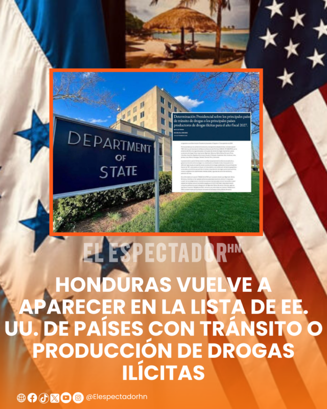 Honduras permanece incluido en la clasificación estadounidense para 2027.