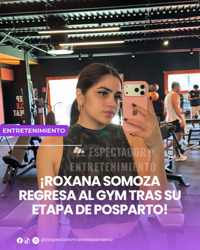 Roxana Somoza vuelve al gimnasio y comparte su nueva etapa.