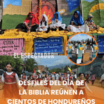 Desfiles del Día de la Biblia reúnen a cientos de hondureños