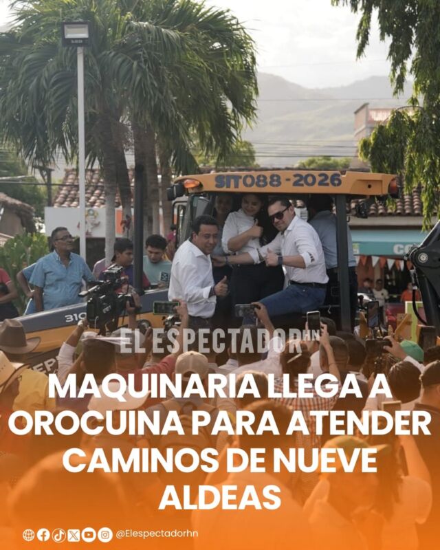 Maquinaria llega a Orocuina para atender caminos de nueve aldeas
