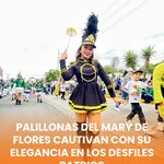 PALILLONAS DEL MARY DE FLORES CAUTIVAN CON SU ELEGANCIA EN LOS DESFILES PATRIOS