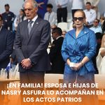 📸 El lente de El Espectador HN captó los diferentes momentos de Nasry Asfura junto a su esposa e hijas durante las fiestas patrias.
