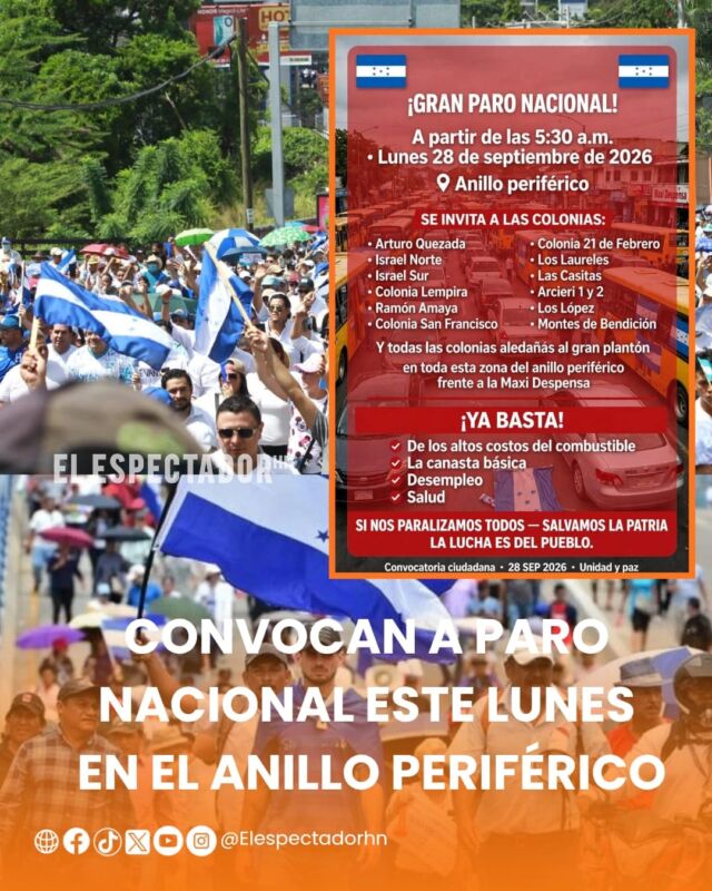 paro nacional