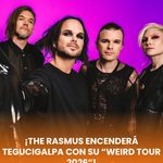 ¡The Rasmus encenderá Tegucigalpa con su “Weird Tour 2026”!