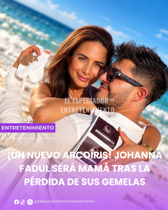 Johanna Fadul y Juanse Quintero celebran la llegada de su nuevo bebé.