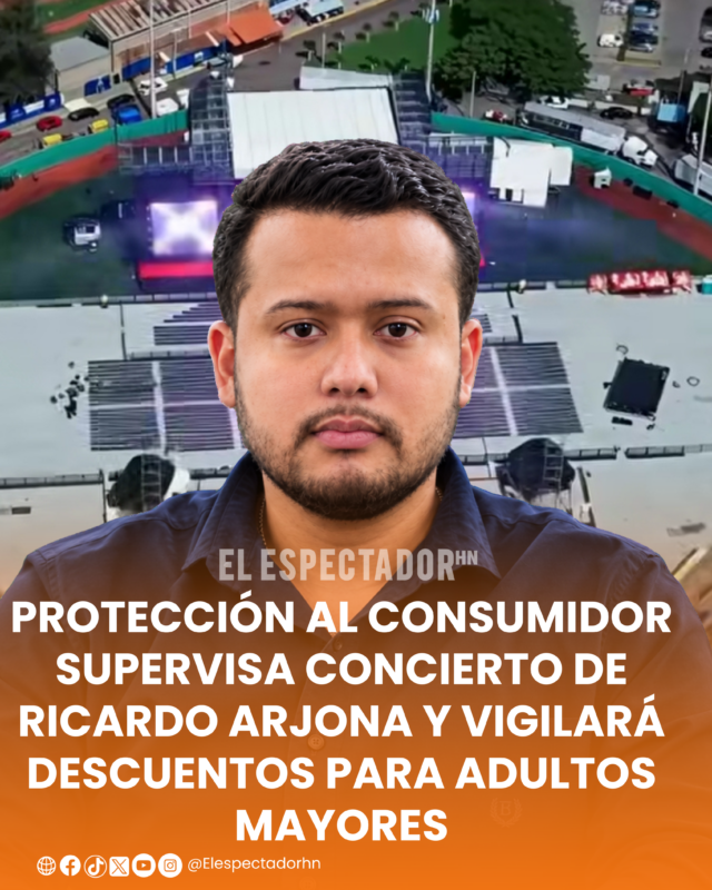 Protección al Consumidor supervisa concierto de Ricardo Arjona y vigilará descuentos para adultos mayores
