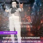 Supremo vuelve a sorprender con sus disfraces y se transforma en el Pingüino de Batman
