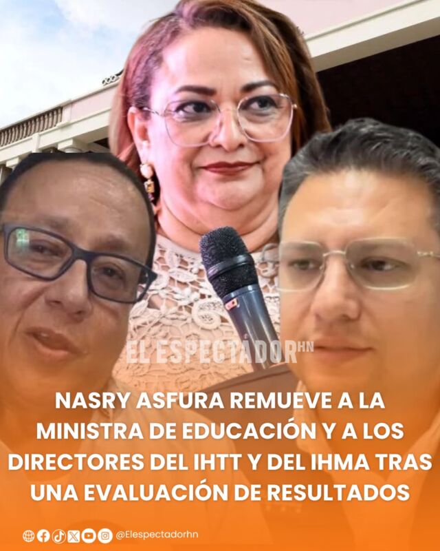 La destitución de gabinete refleja cambios en el equipo del Ejecutivo hondureño.