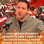 LUCKY MEDINA RECONOCE DERROTA DE LIBRE Y ADMITE QUE SALVADOR NASRALLA HABRÍA GANADO LAS ELECCIONES DE 2025