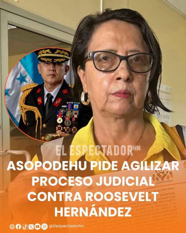 Asopodehu pide agilizar proceso judicial contra Roosevelt Hernández
