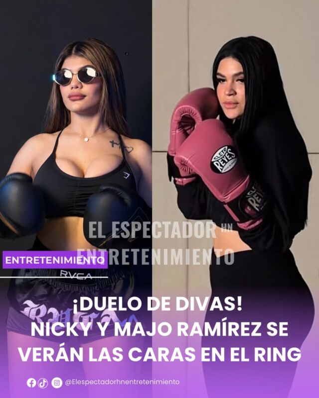 Majo y Nicky se enfrentarán en el ring en un duelo que promete emociones
